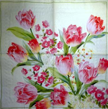 144 Tulips - 3-ply (blue pearl) - Ihr